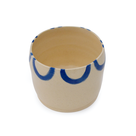 Blue Ribbon Loop Jar