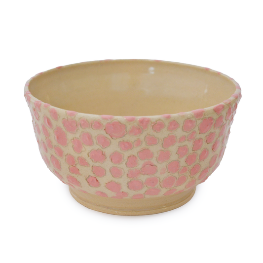 Pink Meadow Centerpiece Bowl