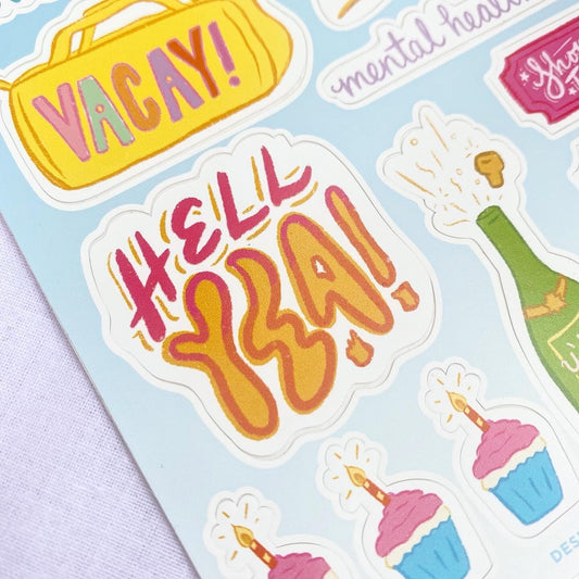 "You're Killin' It" Sticker Sheet