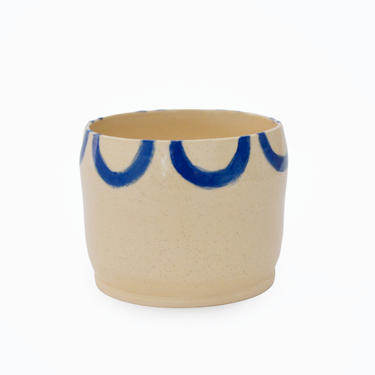 Blue Ribbon Loop Jar