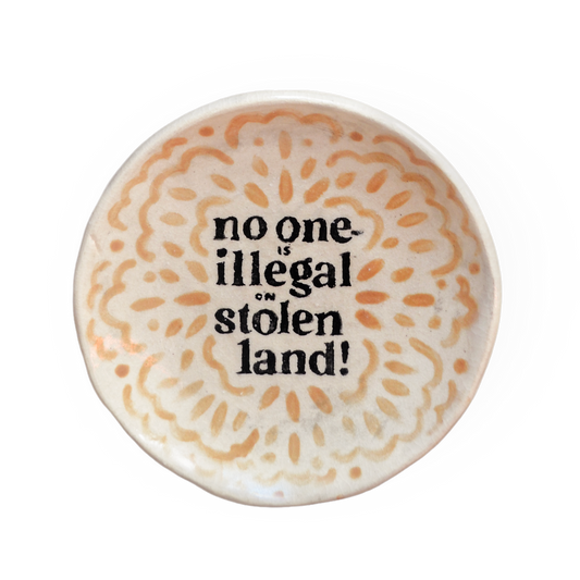 Decorative Statement Trinket Dish - F