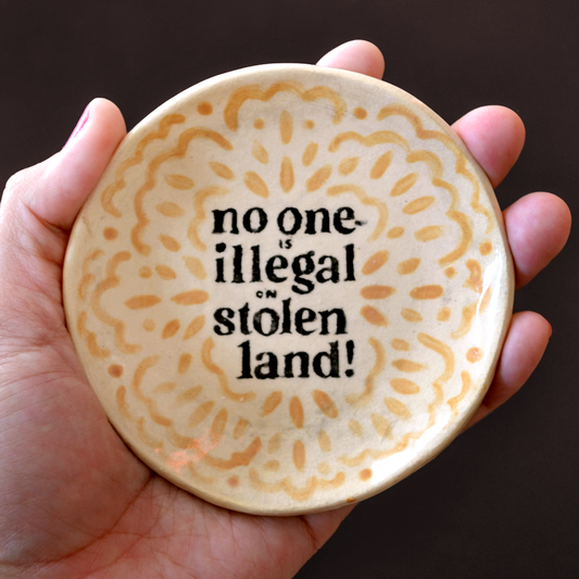 Decorative Statement Trinket Dish - F