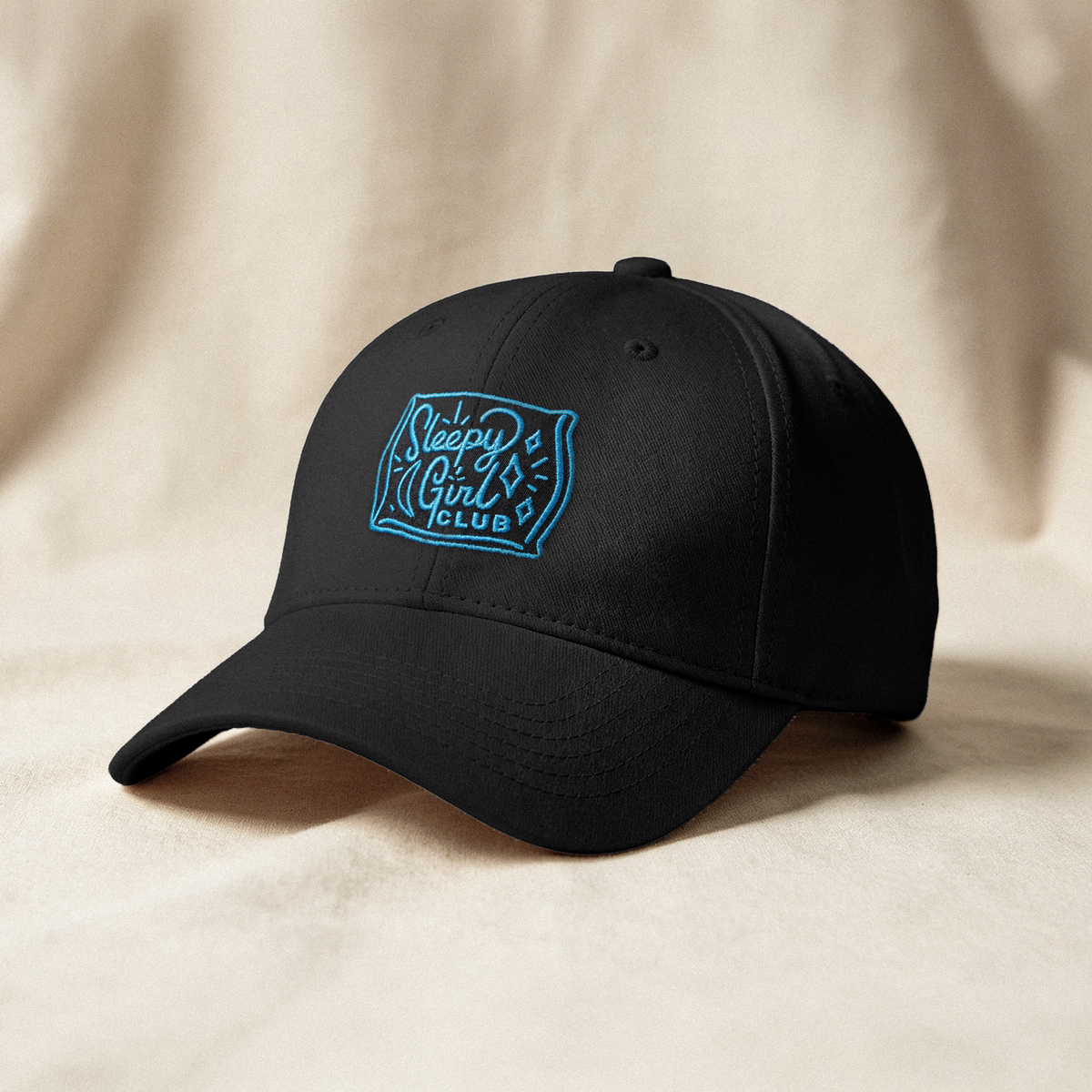 "Sleepy Girl Club" Embroidered Dad Hat