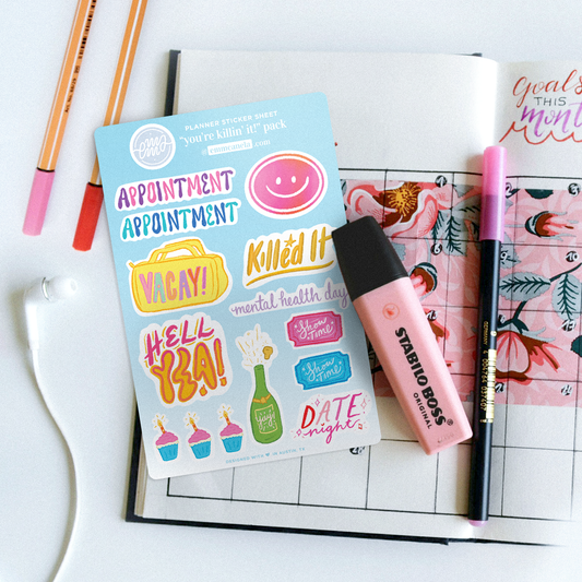 "You're Killin' It" Sticker Sheet