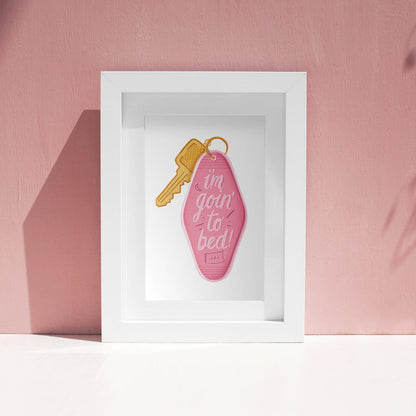 "I'm Going to Bed" Wall Art Print